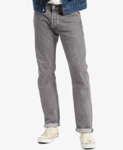Shop Levi's Men's 501 Original Fit Button Fly Stretch Jeans In Dirienzo Stretch-waterless