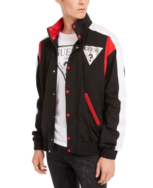 guess men's windbreaker