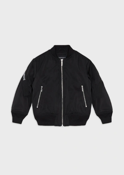 Shop Emporio Armani Blouson Jackets - Item 41922445 In Black