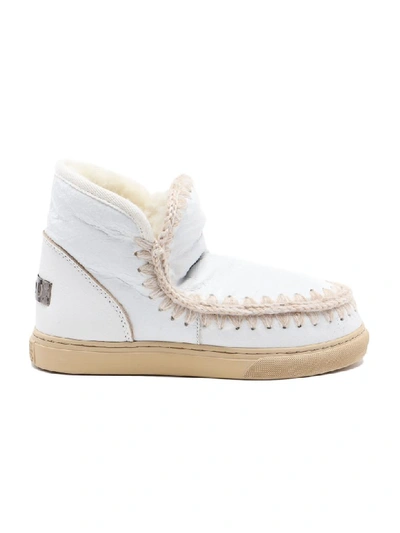 Shop Mou Eskimo Sneaker In White