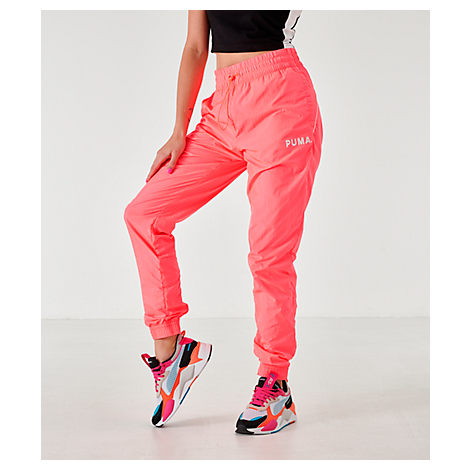 pink puma joggers