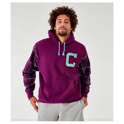 Plaid champion hoodie sale