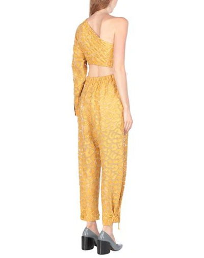 Shop Stella Mccartney Jumpsuit/one Piece In Ocher