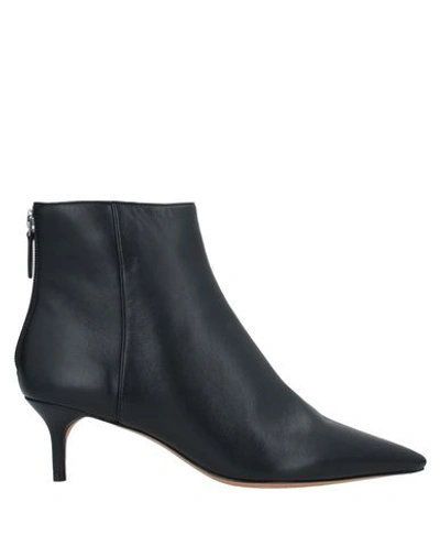 Shop Alexandre Birman Ankle Boots In Black