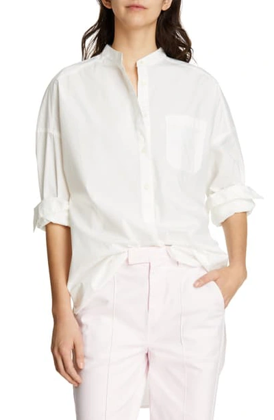 Shop Alex Mill Shore Shirttail Tunic In White