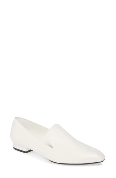 Shop Calvin Klein Maciel Loafer In White Leather