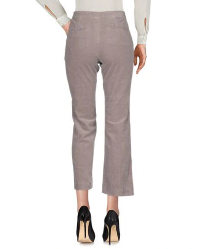 Shop Antonelli Casual Pants In Dove Grey