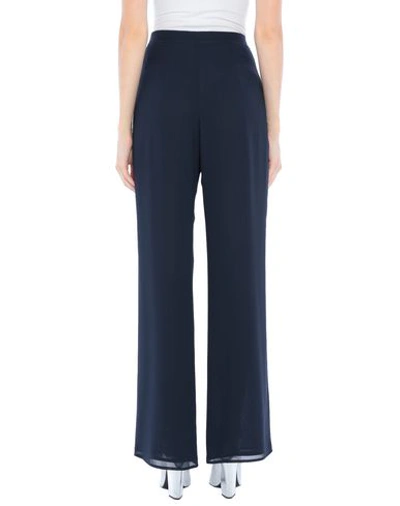 Shop Weill Casual Pants In Dark Blue