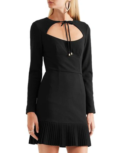 Shop Rebecca Vallance Short Dresses In Black