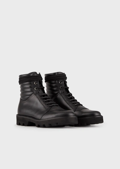 Shop Emporio Armani Boots - Item 11764810 In Black