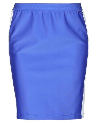 Shop Fenty X Puma Knee Length Skirt In Bright Blue