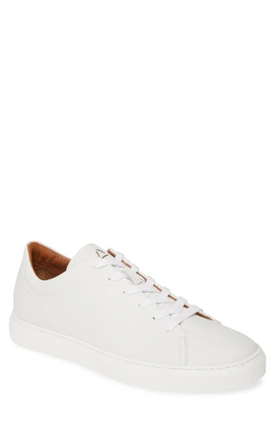 Shop Aquatalia Alaric Sneaker In White/ White