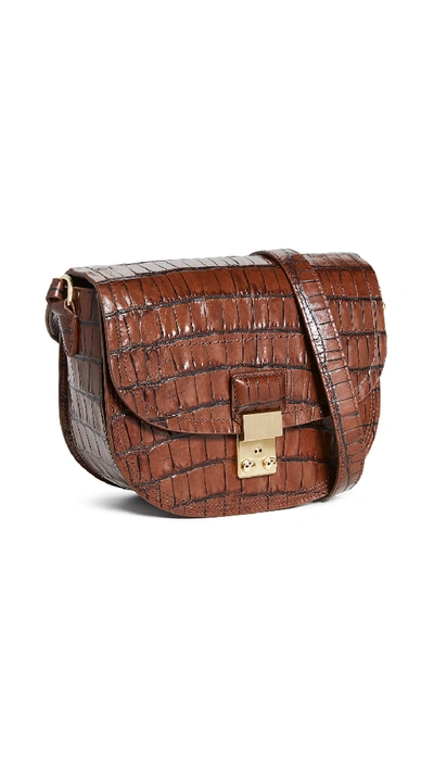 Shop 3.1 Phillip Lim Pashli Saddle Bag In Chestnut