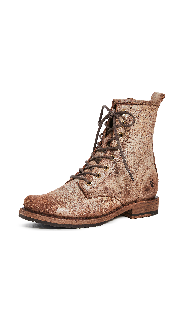 frye lace up combat boots
