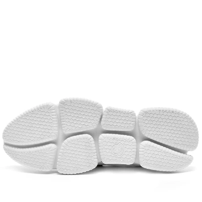Shop Moncler Bakary Strap Sneaker In White
