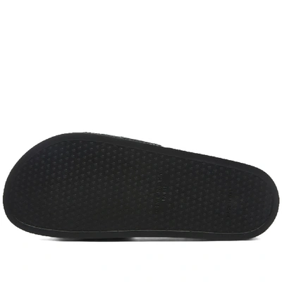 Shop Givenchy Webbing Logo Slide Sandal In Black