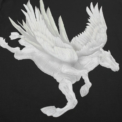 Shop Givenchy Pegasus Print Tee In Black