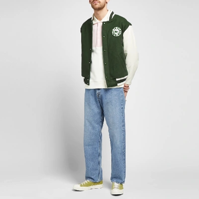 Golf le fleur lacoste teddy jacket green top