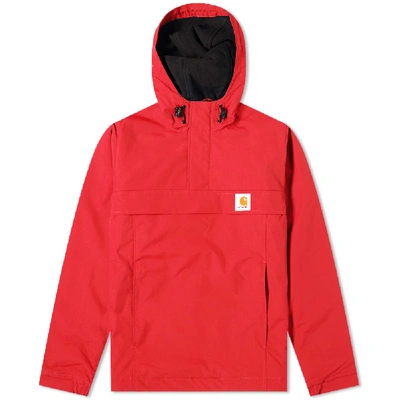 Carhartt Wip Nimbus Pullover Jacket In Red | ModeSens