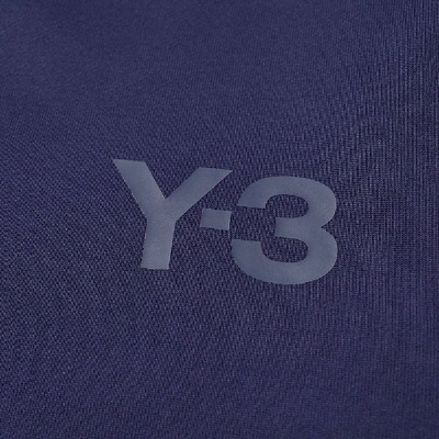 Shop Y-3 Classic Logo Crew Sweat In Blue
