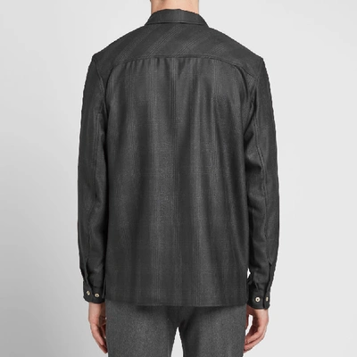 Shop A Kind Of Guise Delon Zip Shirt In Black