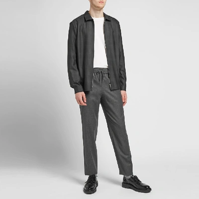 Shop A Kind Of Guise Delon Zip Shirt In Black