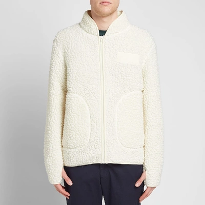 Nn07 Mort 3443 Sherpa Fleece Sweater In White | ModeSens