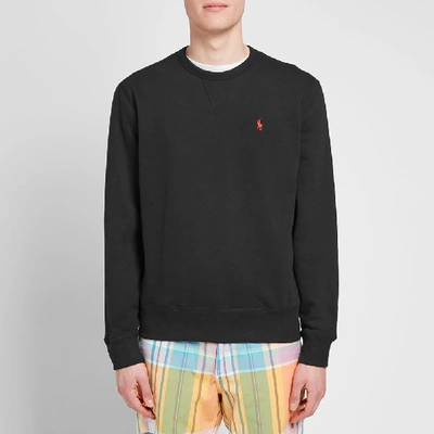 Polo Ralph Lauren Vintage Fleece Crew Sweat In Black | ModeSens