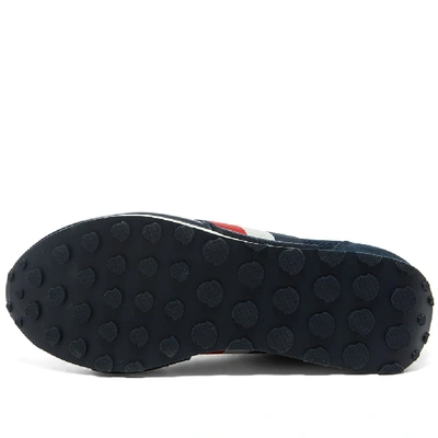 Shop Moncler Horace Tricolore Running Sneaker In Blue