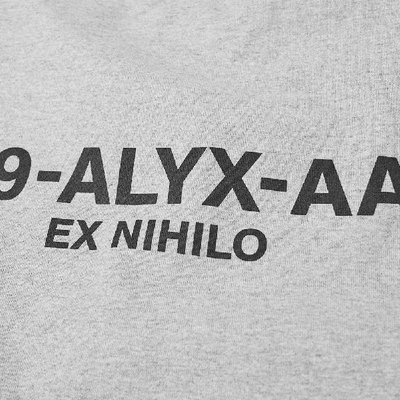 Shop Alyx 1017  9sm Visual Tee In Grey