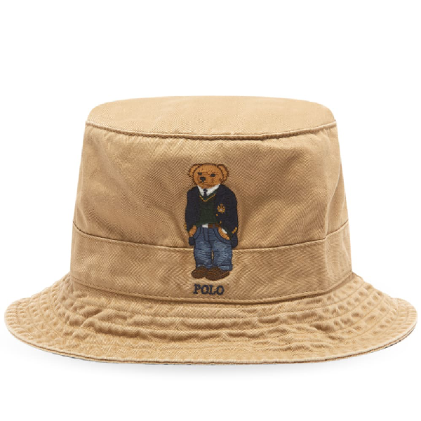 brown ralph lauren polo hat