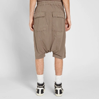 Shop Rick Owens Drkshdw Pods Short In Green