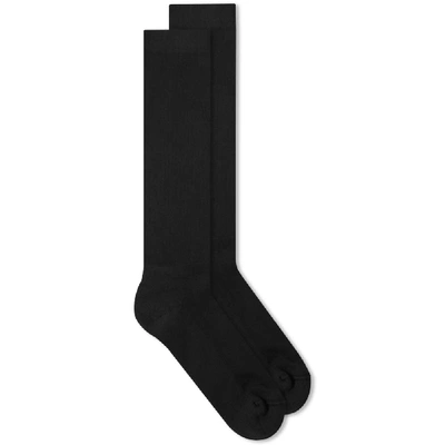 Shop Rick Owens Drkshdw Inhuman Sock In Black