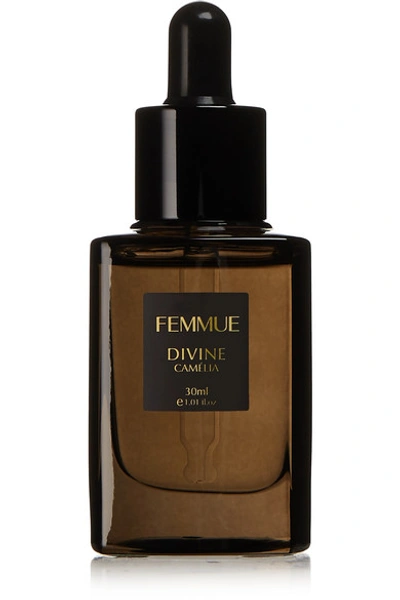 Shop Femmue Divine Camélia Face Oil, 30ml In Colorless