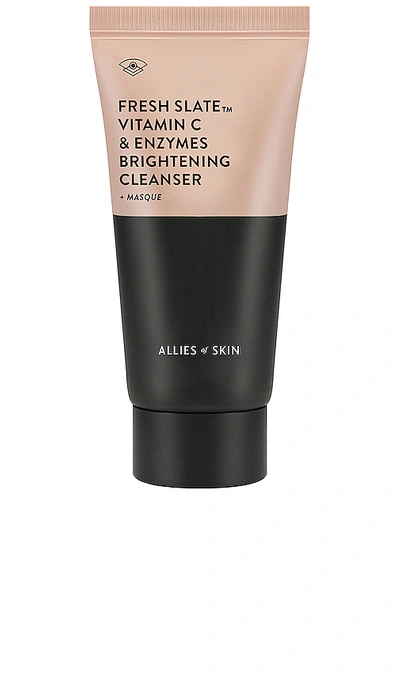 Shop Allies Of Skin Fresh Slate Vitamin C & Enzymes Brightening Cleanser + Masque In Beauty: Na. In N,a