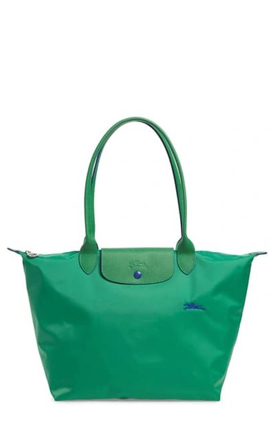 Longchamp Le Pliage Club Large Nylon Shoulder Tote Bag In Cactus | ModeSens