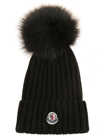 Shop Moncler Fur Beanie