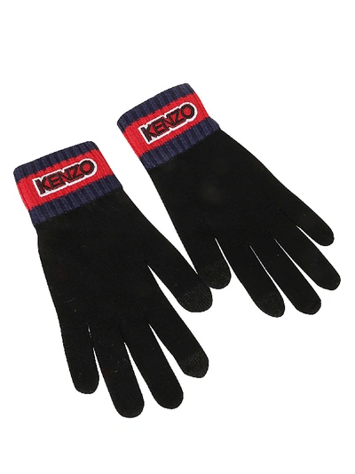 Shop Kenzo Tag Men Gloves In  Black