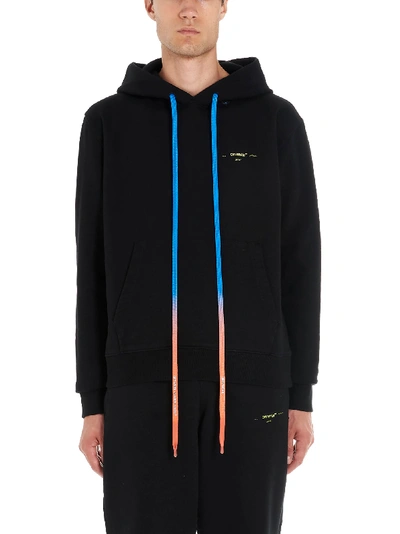 Shop Off-white Abstract Arrows Hoodie In Black