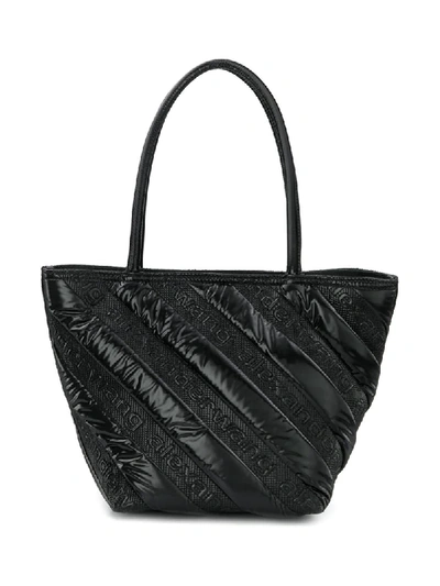 Shop Alexander Wang Roxy Quilted Tote Bag - Black