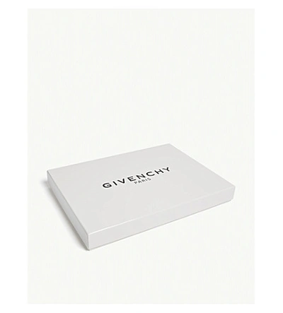 Shop Givenchy Logo Nylon Pouch In Black/white