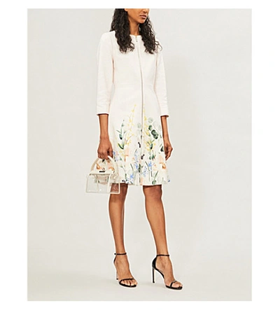Ted baker floral coat dress top