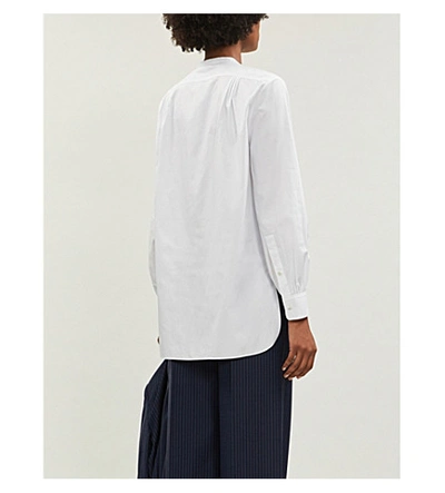 Shop Theory Perfect Cotton Popover Tunic In White