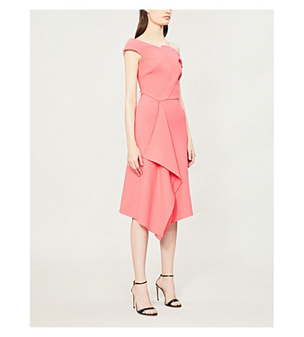 roland mouret pink dress