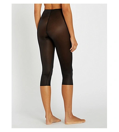 Spanx Skinny Britches Mesh Leggings In Black