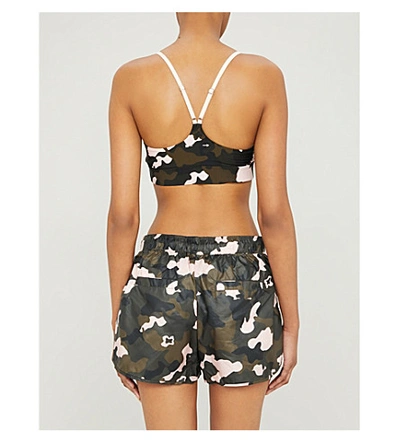 Shop The Upside Forest Camouflage Shell Shorts