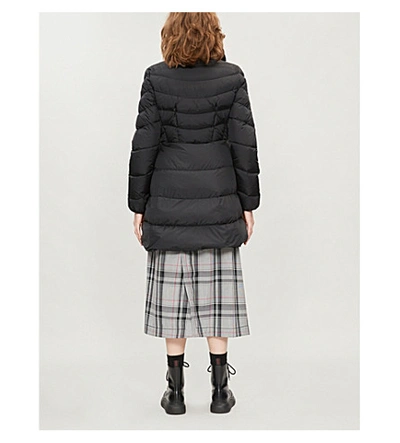 Shop Moncler Mirielon High-neck Padded Shell Jacket In Black