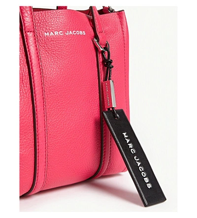 Shop Marc Jacobs Tag Tote Bag In Diva Pink