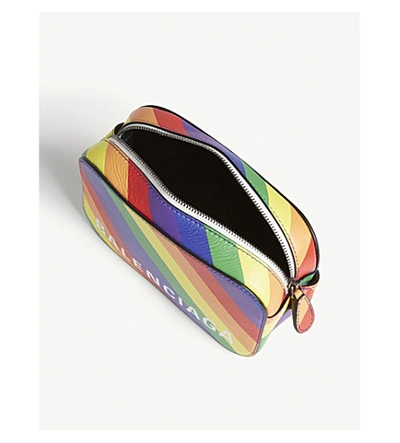 Shop Balenciaga Rainbow Camera Bag