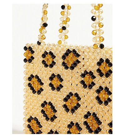 Shop Susan Alexandra Leopard Beaded Tote Bag